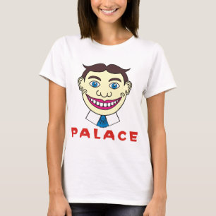 Camiseta Tillie sobre letras del palacio
