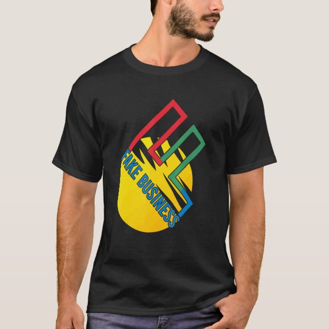 Camiseta Tim Dillon Fake Business Vintage (Anverso)