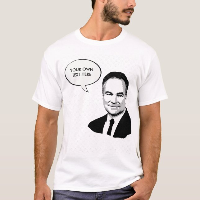 Camiseta Tim Kaine - busto - (Anverso)
