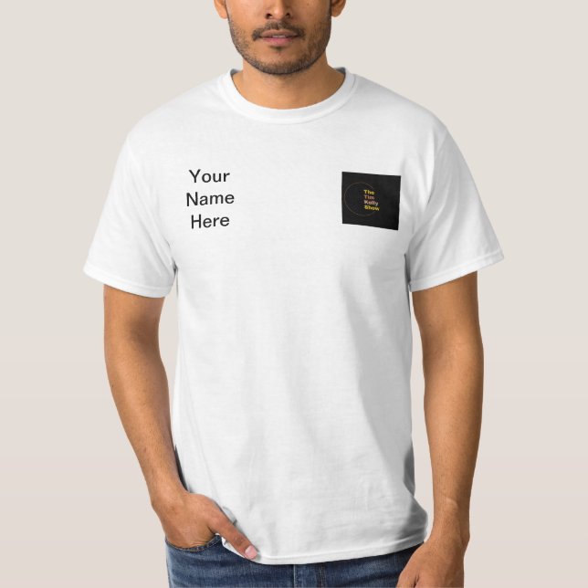 Camiseta Tim Kelly Mostrar Tee Shirt Con Nombre (Anverso)