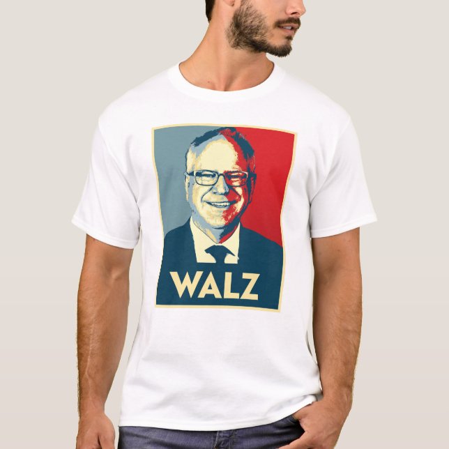 Camiseta Tim Walz (Anverso)