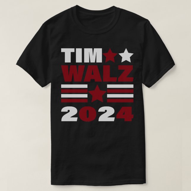Camiseta tim walz 2024 TShirt 3 (Diseño del anverso)