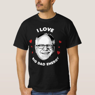 Camiseta Tim Walz Big Dad Energy