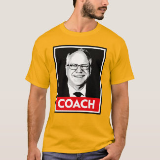 Camiseta Tim Walz COACH