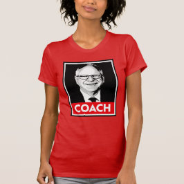 Camiseta Tim Walz COACH