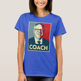 Camiseta Tim Walz COACH