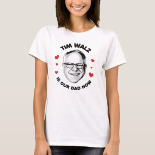 Camiseta Tim Walz es nuestro padre ahora