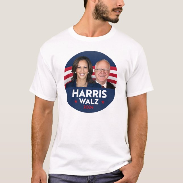 Camiseta Tim Walz Fan Club (Anverso)