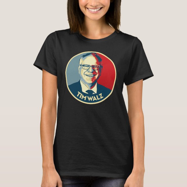 Camiseta Tim Walz Fan Club (Anverso)
