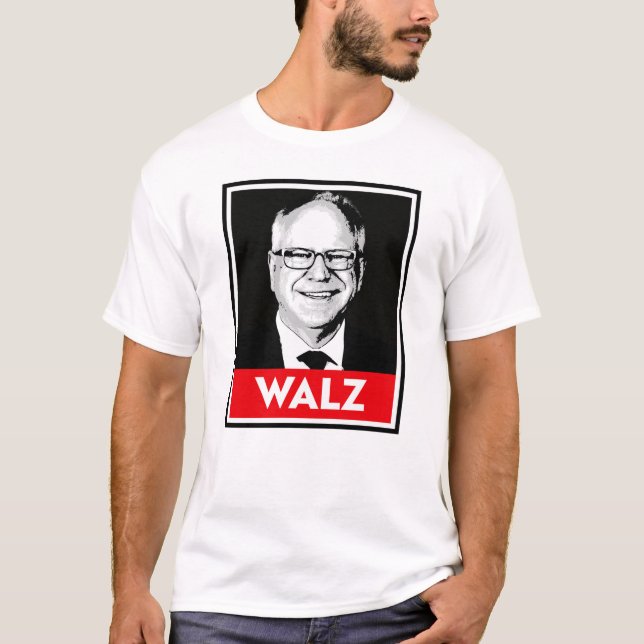 Camiseta Tim Walz Fan Club (Anverso)