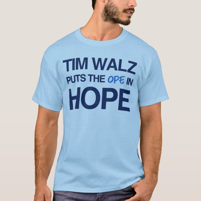 Camiseta Tim Walz Fan Club (Anverso)