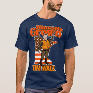 Camiseta Tim Walz Minnesota Grown