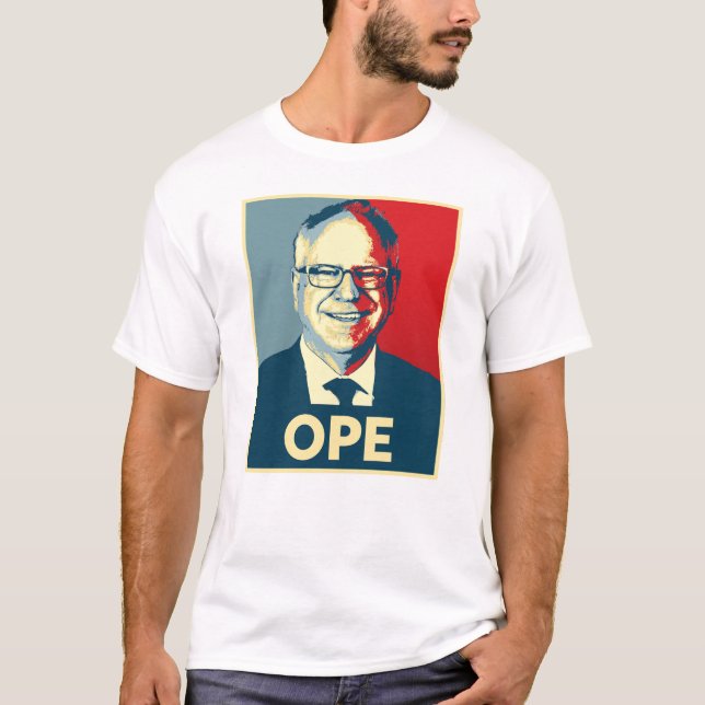 Camiseta Tim Walz OPE (Anverso)