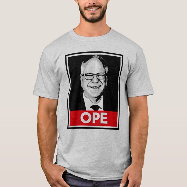 Camiseta Tim Walz OPE (Anverso)