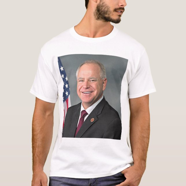 Camiseta Tim Walz VP (Anverso)