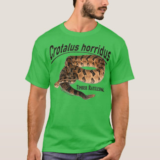 Camiseta Timber Rattlesnake Crotalus horridus