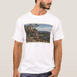 Camiseta Timberline en el escudo gigantesco
