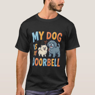 Camiseta Timbre de puerta divertido para amantes de los per