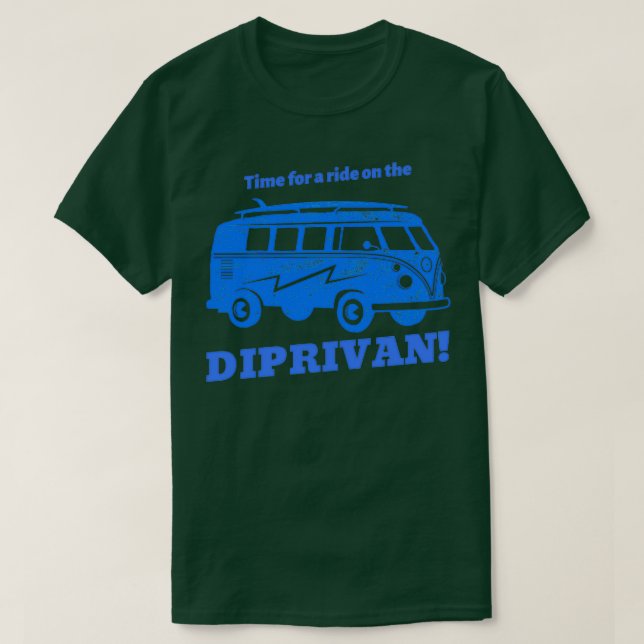 Camiseta Time for a ride on the DIPRIVAN (Diseño del anverso)