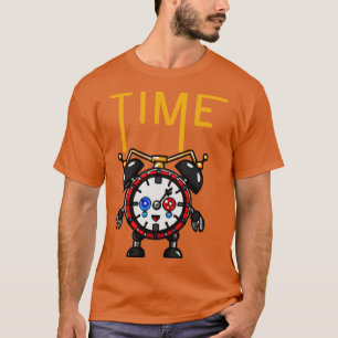 Camiseta Time Ilustracion Funny Surreal Steampunk Alarm Cl