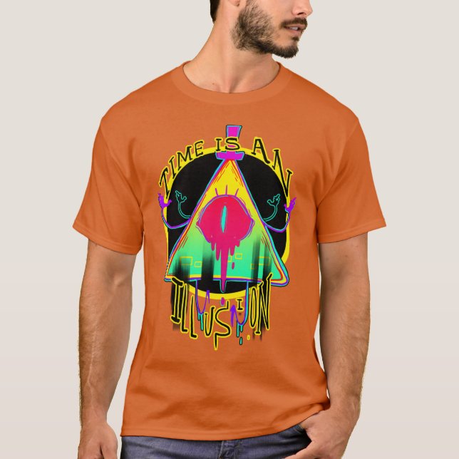 CAMISETA TIME IS AN ILLUSION (Anverso)