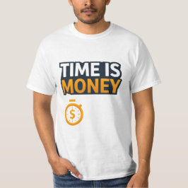 Camiseta Time Is Money – Hustle Mindset T-Shirt | Entrepren