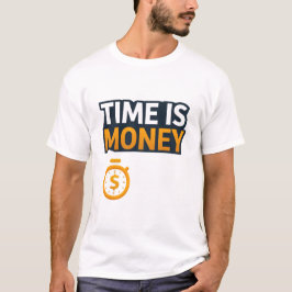 Camiseta Time Is Money – Hustle Mindset T-Shirt | Entrepren