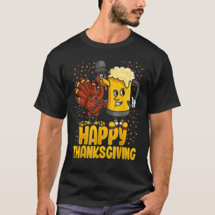 Camiseta Time To Get Basted  Beer Thanksgiving Turkey 1