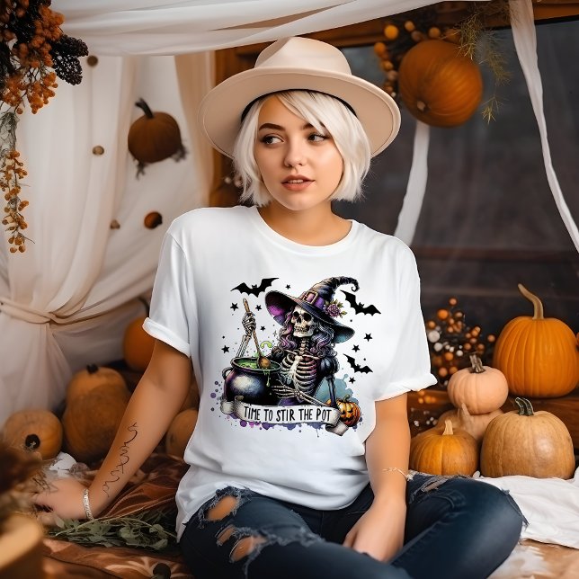 Camiseta Time to Stir the Pot Halloween (Subido por el creador)