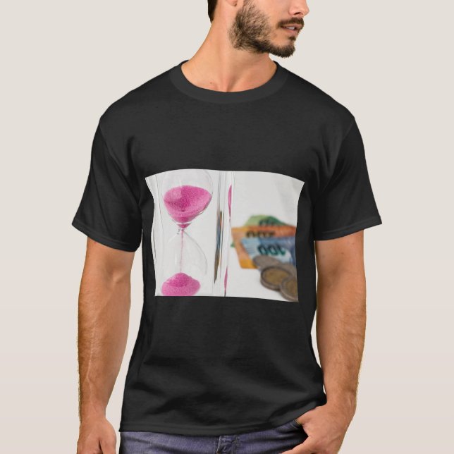 Camiseta Time & Wealth Hourglass Tee (Anverso)