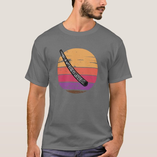 Camiseta Timeless Didgeridoo at Iconic Sunset (Anverso)