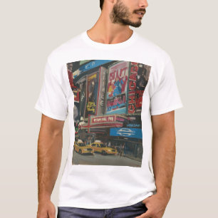Camiseta Times Square brillante 2012 de las luces