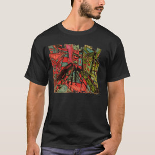 Camiseta times square cnbc en tinta