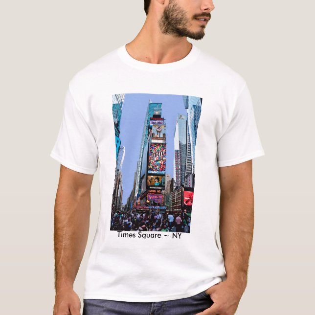 Camiseta Times Square, Nueva York, (Anverso)