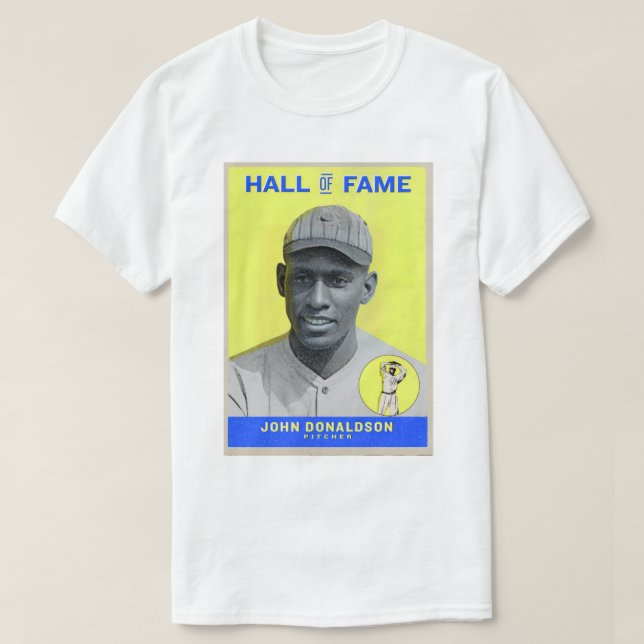 Camiseta Times T-Shirt - John Donaldson Baseball League (Diseño del anverso)