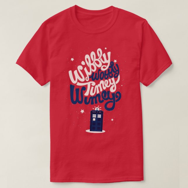 Camiseta Timey Wimey (Diseño del anverso)