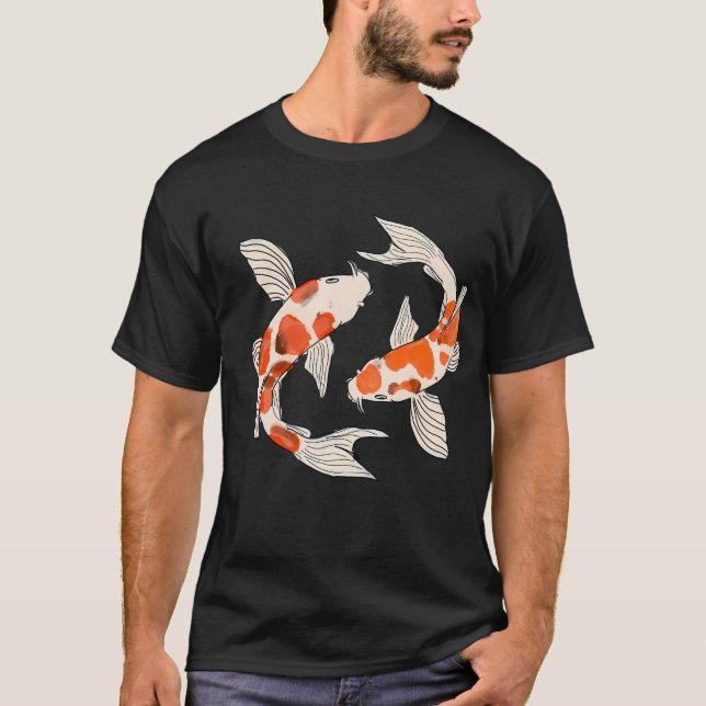 Camiseta Tímida como una carpa (Anverso)