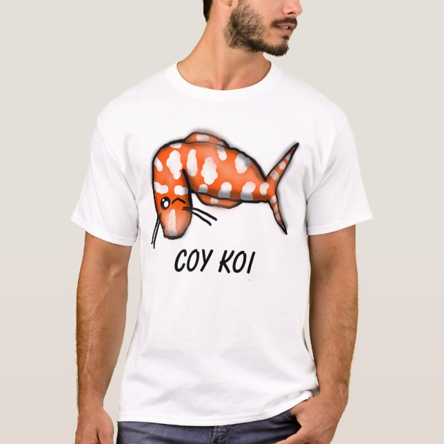Camiseta tímida de Koi (Anverso)