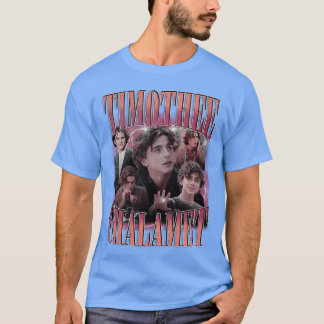 Camiseta Timothée Chalamet Bootleg Vintage - gráfico