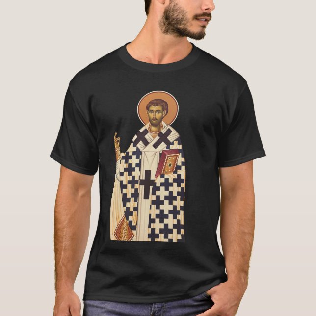Camiseta Timothy, el primer obispo cristiano de los efes (Anverso)