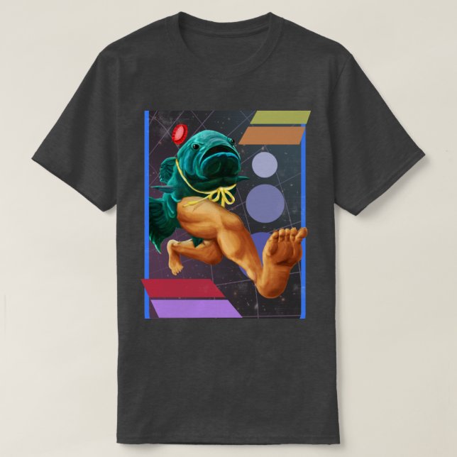 Camiseta Timothy the FishMan (Diseño del anverso)