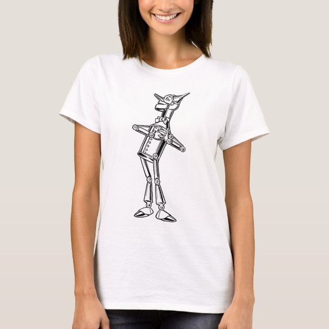 Camiseta Tin Woodman Vintage Oz (Anverso)