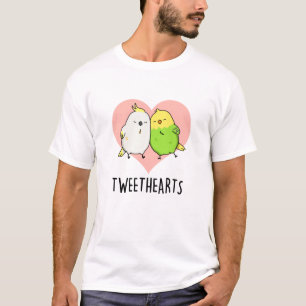 Camiseta Tinearts Funny Love Birds Pun