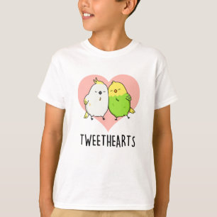 Camiseta Tinearts Funny Love Birds Pun