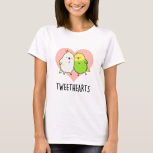 Camiseta Tinearts Funny Love Birds Pun