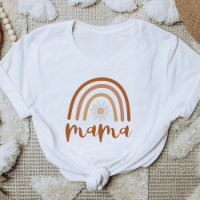 TINLEY Boho quemó Naranja sol arcoiris mamá