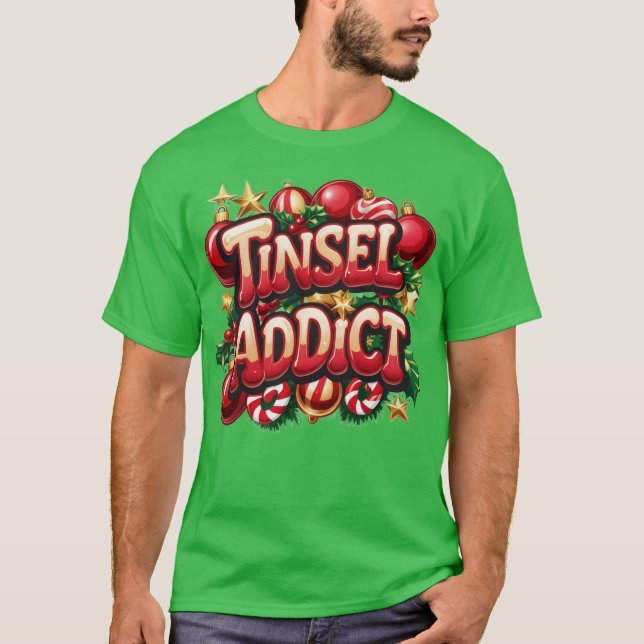 Camiseta Tinsel Addict Fun (Anverso)