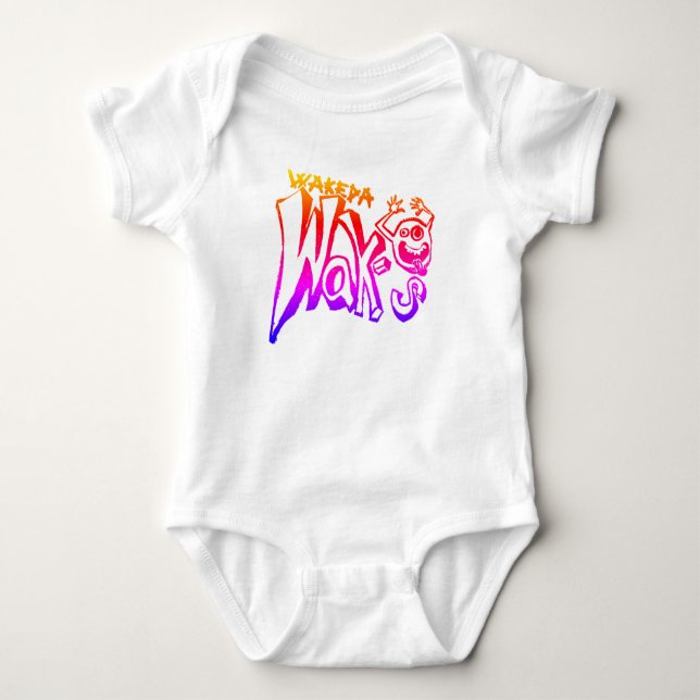 Camiseta Tinta arco iris de Wako (Anverso)