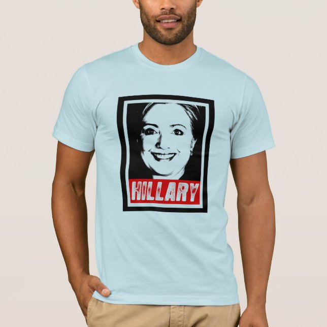 Camiseta TINTA ART.png de HILLARY CLINTON (Anverso)