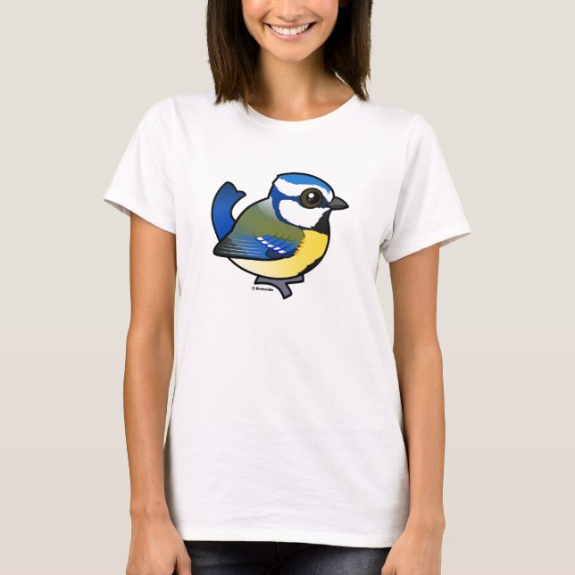 Camiseta Tinta azul birdorable (Anverso)